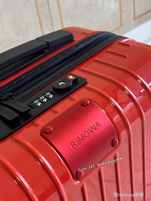 RIMOWA行李箱四輪拉杆箱 型號90079 日默瓦超輕pc拉鏈箱 單拉杆Rimowa Essential Lite系列 gdx1221